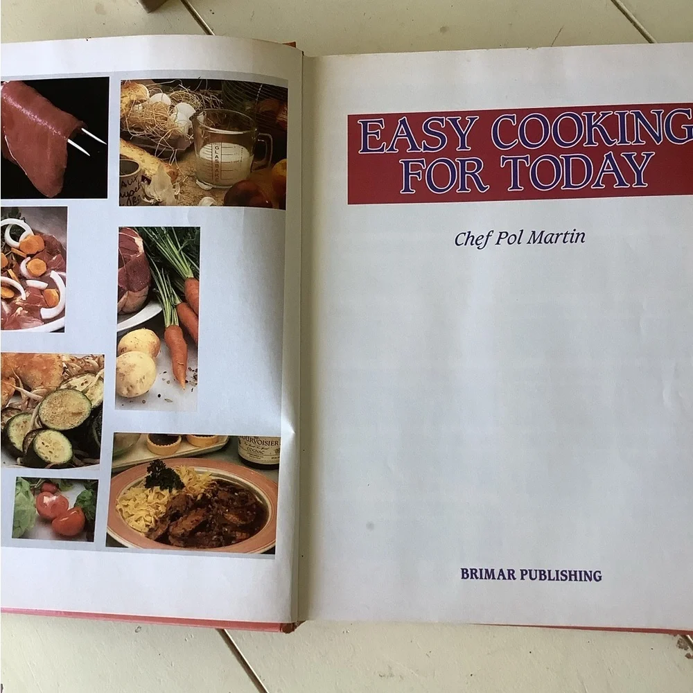 Large 601 Pages Vintage Easy Cooking For Today Cookbook 1986